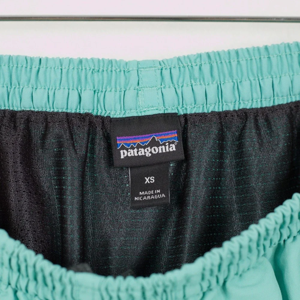 PATAGONIA Baggies Shorts Swim Trunks Outdoor Green Mens Sz XS